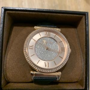 Rose gold Michael Kors watch